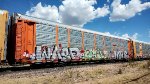 BNSF 22760 BNSF 302260 Con Grafiti 